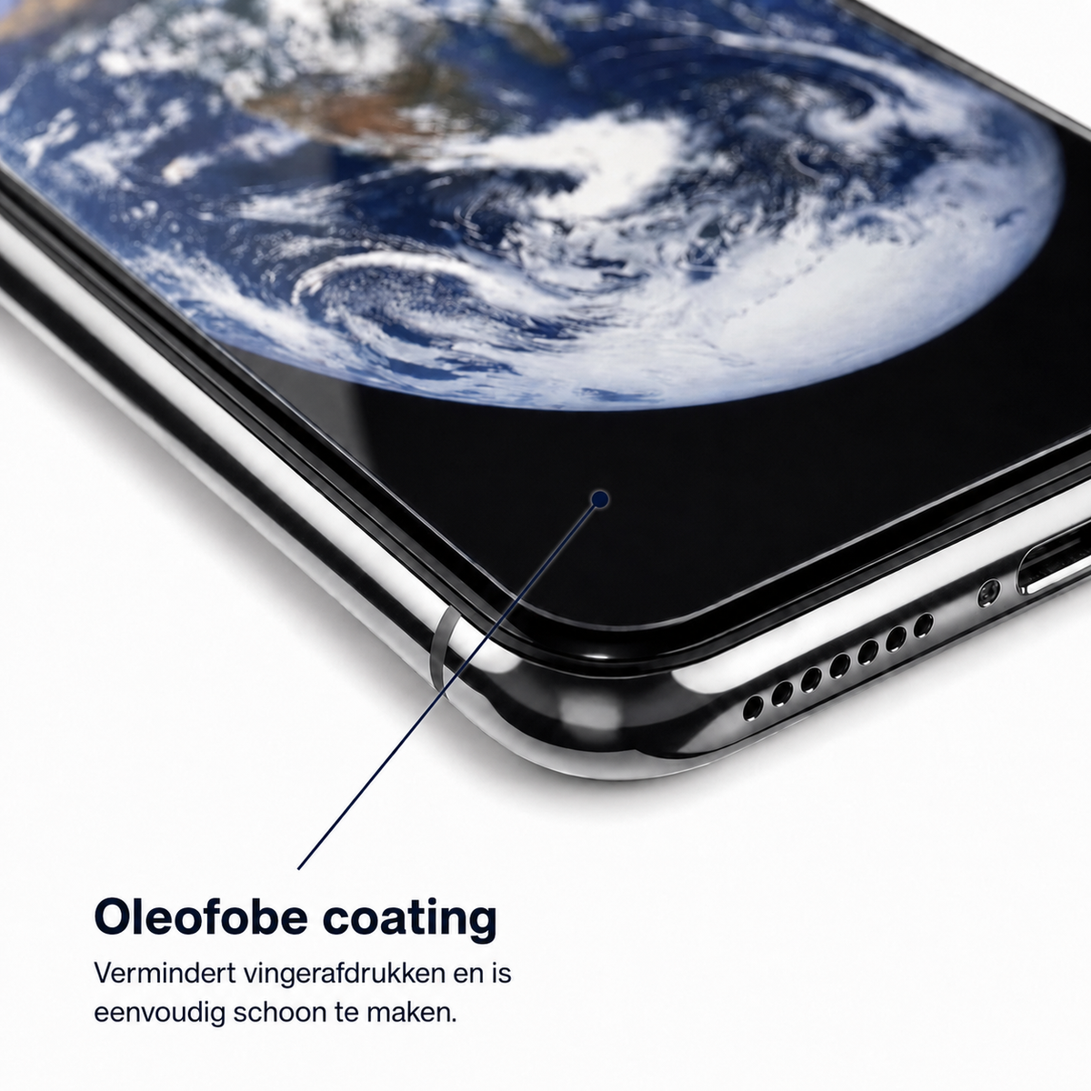 NYRAL® Blauwlicht Screenprotector voor iPhone